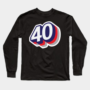 40 Long Sleeve T-Shirt